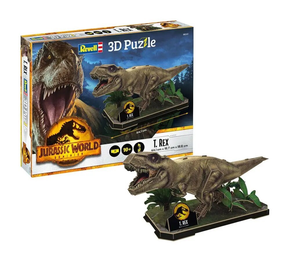 Jurassic World Dominion 3D-palapeli T. rex hinta ja tiedot | Palapelit | hobbyhall.fi