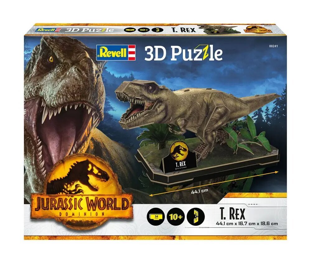 Jurassic World Dominion 3D-palapeli T. rex hinta ja tiedot | Palapelit | hobbyhall.fi