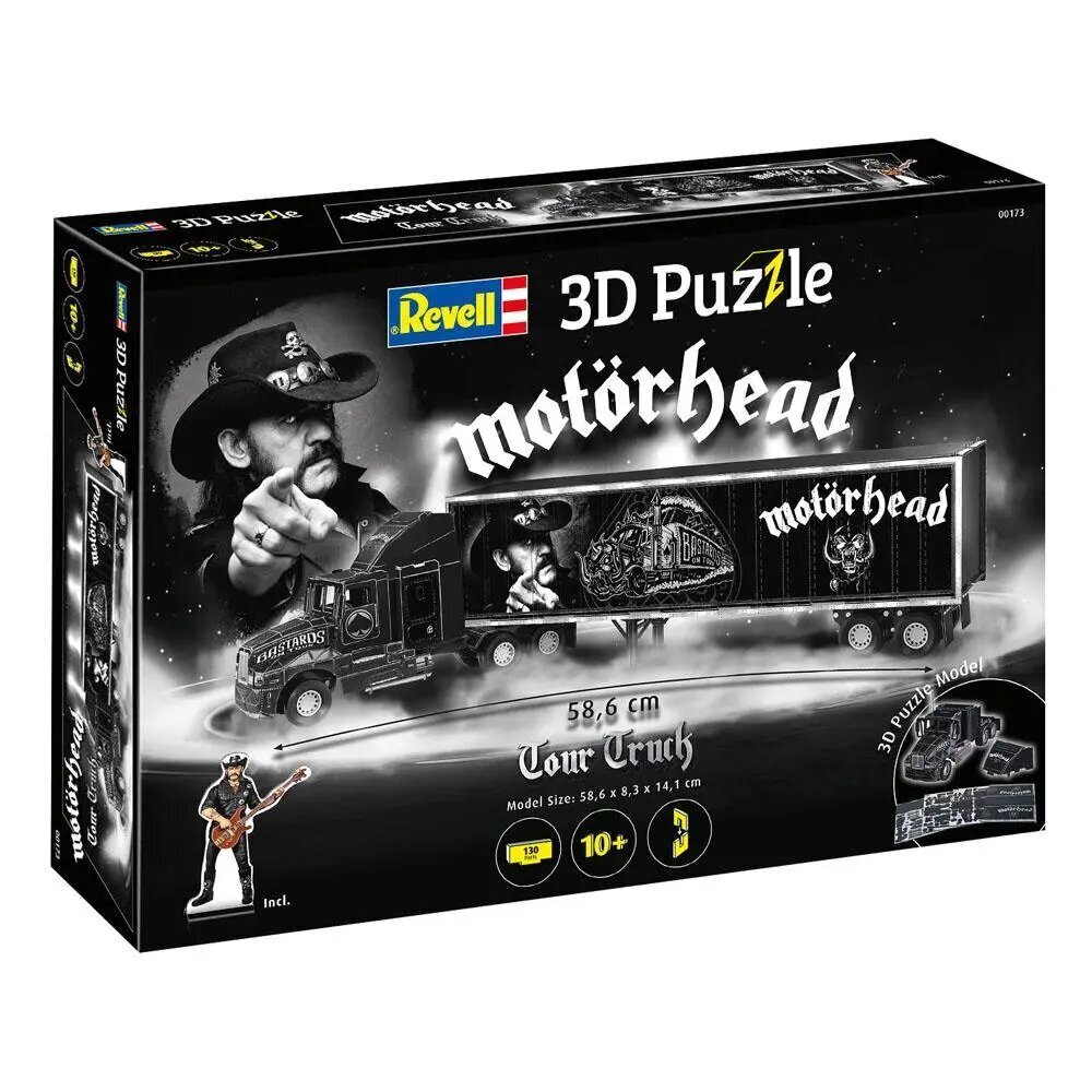 Motörhead 3D Puzzle Tour Truck hinta ja tiedot | Palapelit | hobbyhall.fi