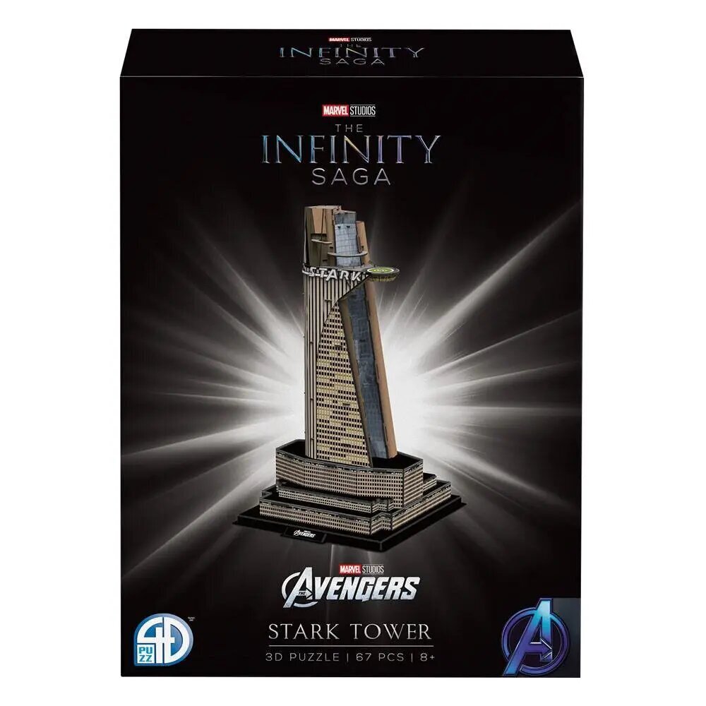 Marvel: Infinity Saga 3D-palapeli Kostajat: Stark Tower hinta ja tiedot | Palapelit | hobbyhall.fi