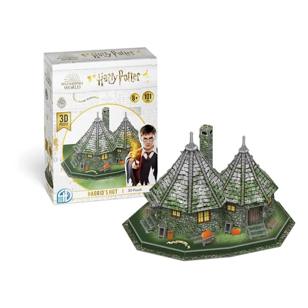 Harry Potter 3D-palapeli Hagridin mökki hinta ja tiedot | Palapelit | hobbyhall.fi