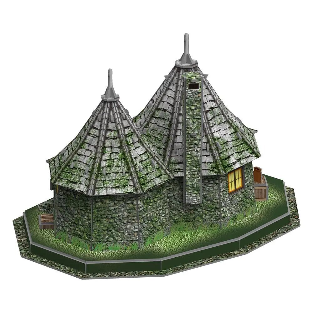 Harry Potter 3D-palapeli Hagridin mökki hinta ja tiedot | Palapelit | hobbyhall.fi