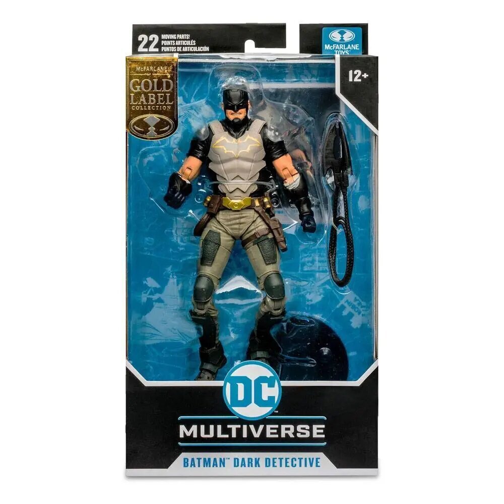 DC Multiverse -toimintahahmo Dark Detective (tulevaisuuden tila) (ei takkia) (kultainen etiketti) (SDCC) 18 cm hinta ja tiedot | Poikien lelut | hobbyhall.fi