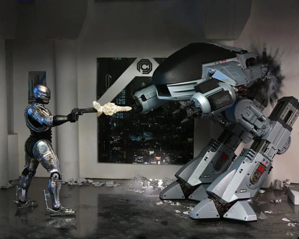 RoboCop Action Figure Ultimate Battle Damaged RoboCop tuolilla 18 cm hinta ja tiedot | Poikien lelut | hobbyhall.fi