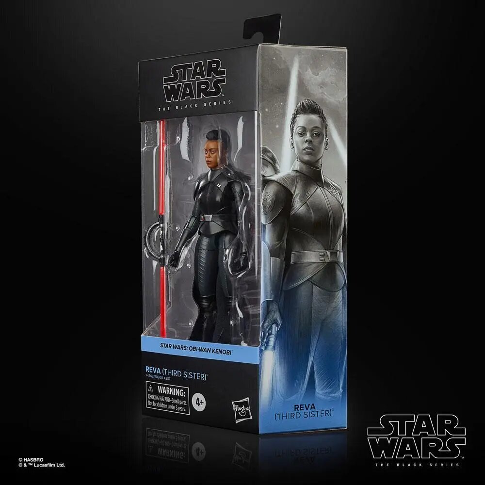 Tähtien sota: Obi-Wan Kenobi Black -sarjan toimintahahmo 2022 Reva (kolmas sisar) 15 cm hinta ja tiedot | Poikien lelut | hobbyhall.fi