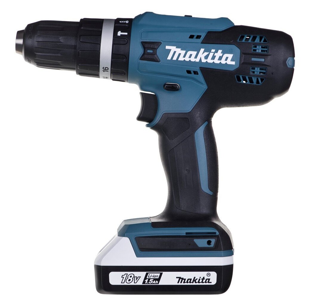 Akkuruuvimeisseli, Makita HP488D002, 18 V, akulla hinta ja tiedot | Akkuporakoneet ja ruuvinvääntimet | hobbyhall.fi