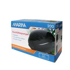 Ilmapumppu akvaarioon, Marina 200, 2x90 l/h, 4 W hinta ja tiedot | Akvaariotarvikkeet | hobbyhall.fi