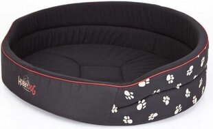 Peti Hobbydog Paws R3, musta, 52x38 cm hinta ja tiedot | Pedit ja pesät | hobbyhall.fi