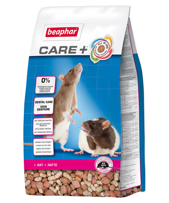 Beaphar Care+ koristerotille, 1,5 g hinta ja tiedot | Pieneläinten ruoat | hobbyhall.fi