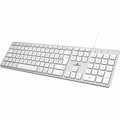 Bluestork Mac OS Azerty -näppäimistö hinta ja tiedot | Näppäimistöt | hobbyhall.fi