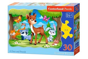 Castorland A Deer and Friends -palapeli, 30 palaa hinta ja tiedot | Palapelit | hobbyhall.fi