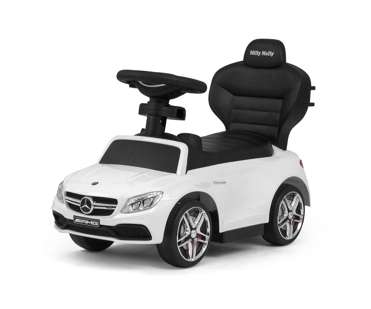 Potkuauto kahvalla, Mercedes AMG C63 Coupe hinta ja tiedot | Vauvan lelut | hobbyhall.fi