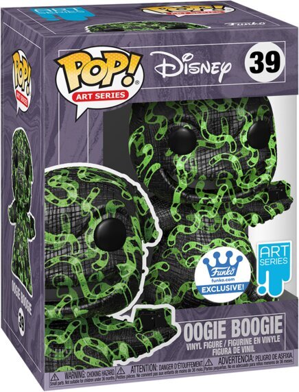 Funko POP! Disney Painajainen ennen joulua, Oogie Boogie, Art Series Exclusive hinta ja tiedot | Pelien oheistuotteet | hobbyhall.fi