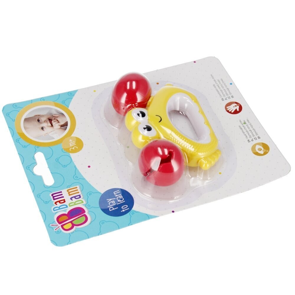 Helistin BamBam Crab hinta ja tiedot | Vauvan lelut | hobbyhall.fi