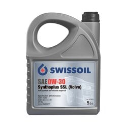 Motoreļļa SAE 0W-30 Synthoplus SSL VOLVO, 5L hinta ja tiedot | SwissOil Autotuotteet | hobbyhall.fi