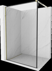 Suihkuseinä Mexen Kioto, kulta/musta reunus, 50 x 200 cm hinta ja tiedot | Suihkuseinät ja -ovet | hobbyhall.fi