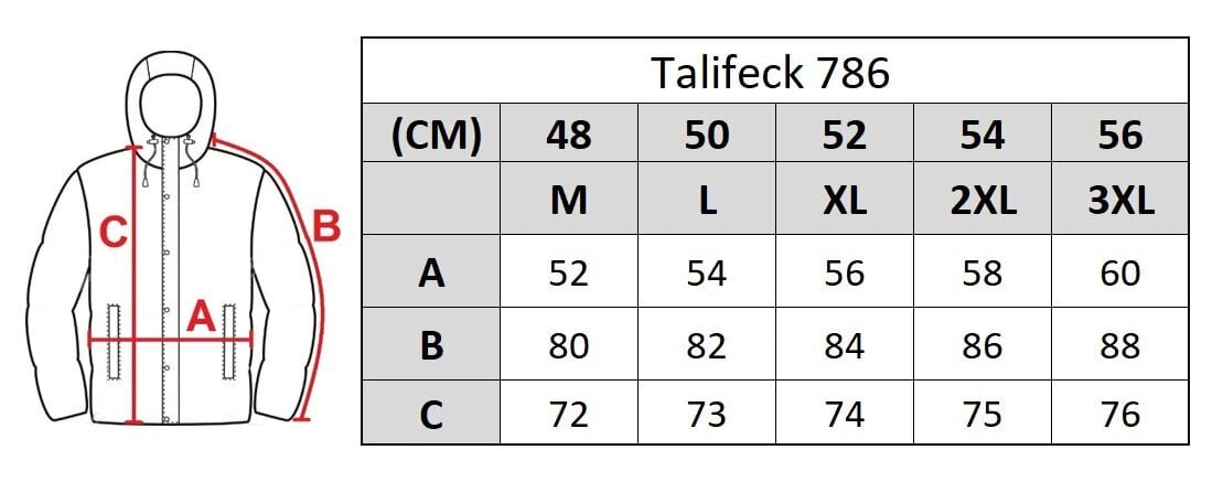 Miesten takki Talifeck 7862 hinta ja tiedot | Miesten ulkoilutakit | hobbyhall.fi