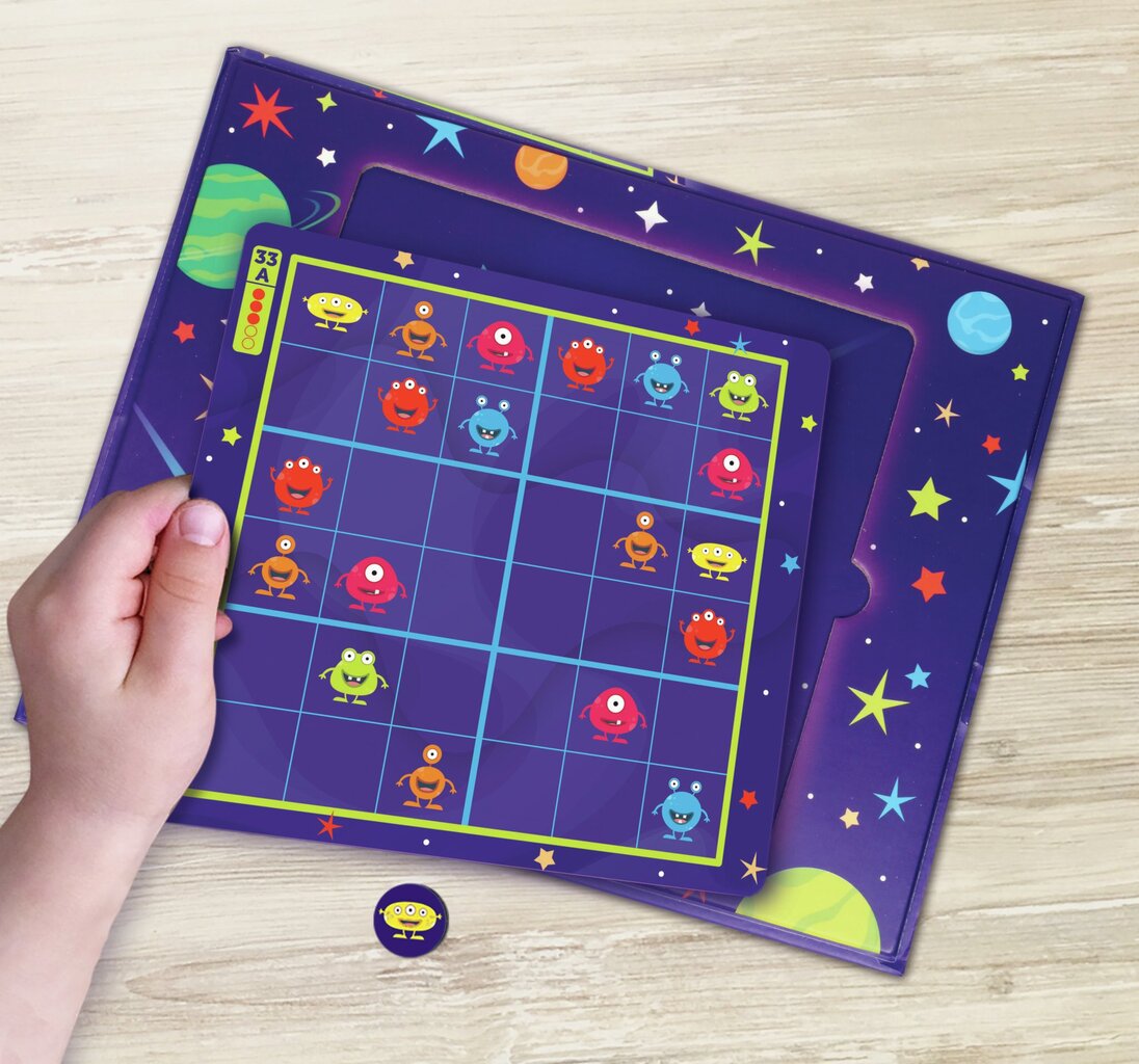 Magneettinen Sudoku - Avaruus teema hinta ja tiedot | Kehittävät lelut | hobbyhall.fi