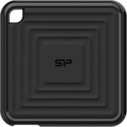 Silicon Power SSD 512GB PC60, USB-C, musta hinta ja tiedot | Ulkoiset kovalevyt | hobbyhall.fi