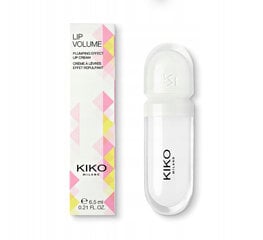 Kiko Milano Lip Volume väritön huulikiilto, 6,5 ml hinta ja tiedot | Kiko Milano Hajuvedet ja kosmetiikka | hobbyhall.fi