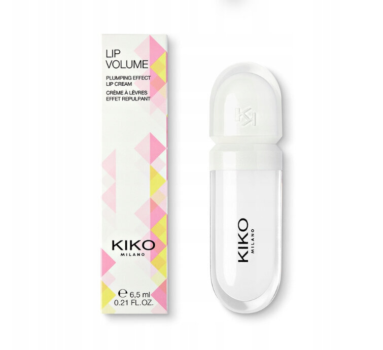 Kiko Milano Lip Volume väritön huulikiilto, 6,5 ml hinta ja tiedot | Huulipunat, huulikiillot ja huulirasvat | hobbyhall.fi