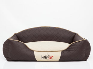 Peti Hobbydog Elite XL, ruskea/beige, 84x65 cm hinta ja tiedot | Pedit ja pesät | hobbyhall.fi