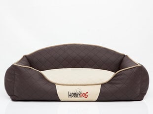 Peti Hobbydog Elite L, ruskea/beige, 65x50 cm hinta ja tiedot | Pedit ja pesät | hobbyhall.fi