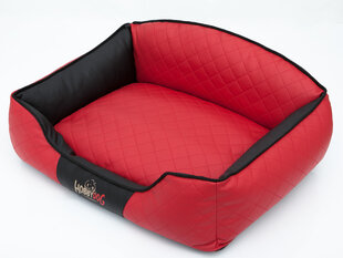 Hobbydog Peti Elite XL, punainen/musta, 84x65 cm hinta ja tiedot | Pedit ja pesät | hobbyhall.fi