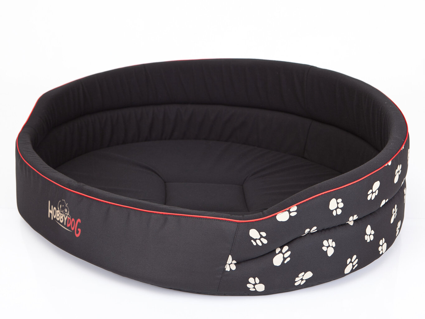 Peti Hobbydog Paws R4, musta, 58x43 cm hinta ja tiedot | Pedit ja pesät | hobbyhall.fi