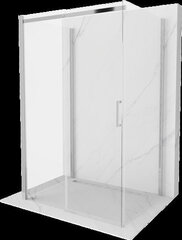 3 seinän suihkukaappi Mexen, Chrome, 100 x 80 cm hinta ja tiedot | Suihkukaapit ja suihkunurkat | hobbyhall.fi