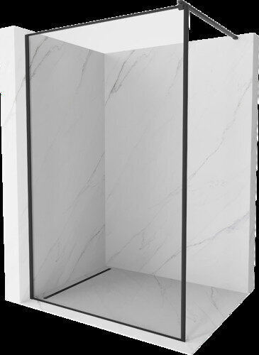 Suihkuseinä Mexen Kioto, musta/musta reunus, 60 x 200 cm hinta ja tiedot | Suihkuseinät ja -ovet | hobbyhall.fi