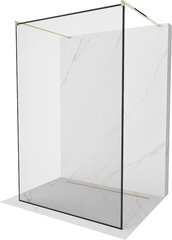 Suihkuseinä Mexen Kioto, kulta/musta reunus, 120 x 200 cm hinta ja tiedot | Suihkuseinät ja -ovet | hobbyhall.fi