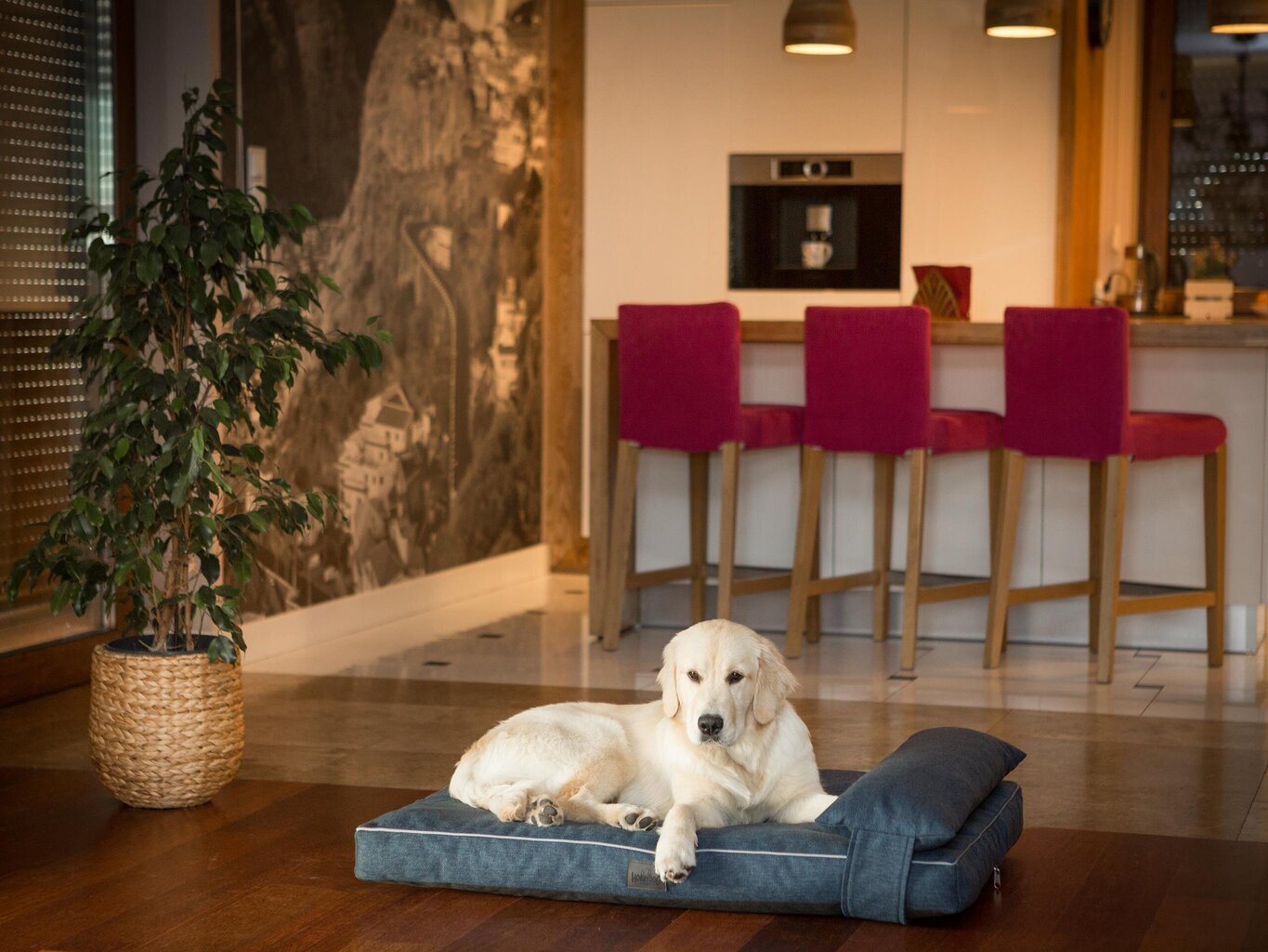 Hobbydog koiran patja Move Dark Blue, XL, 118x78 cm hinta ja tiedot | Pedit ja pesät | hobbyhall.fi