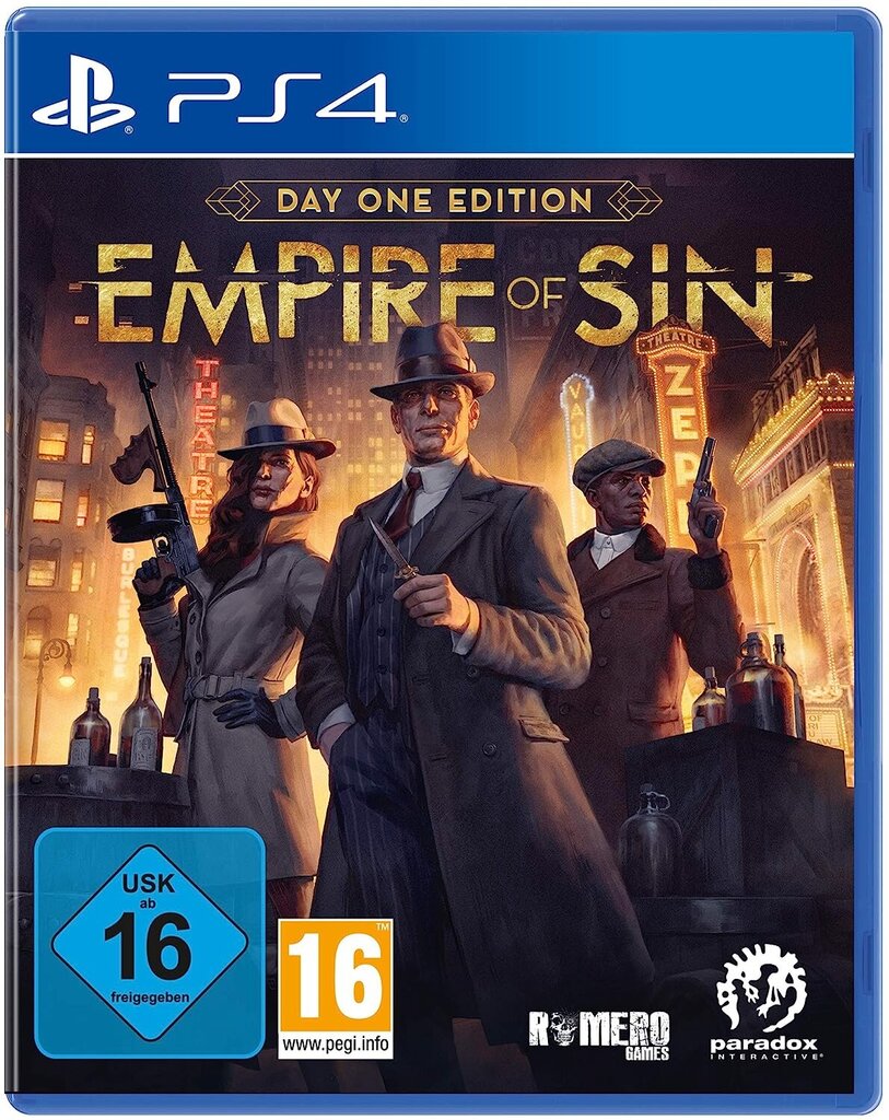 Sin Day One Edition (PlayStation 4) Empire Of Sin Day One Edition hinta ja tiedot | Tietokone- ja konsolipelit | hobbyhall.fi