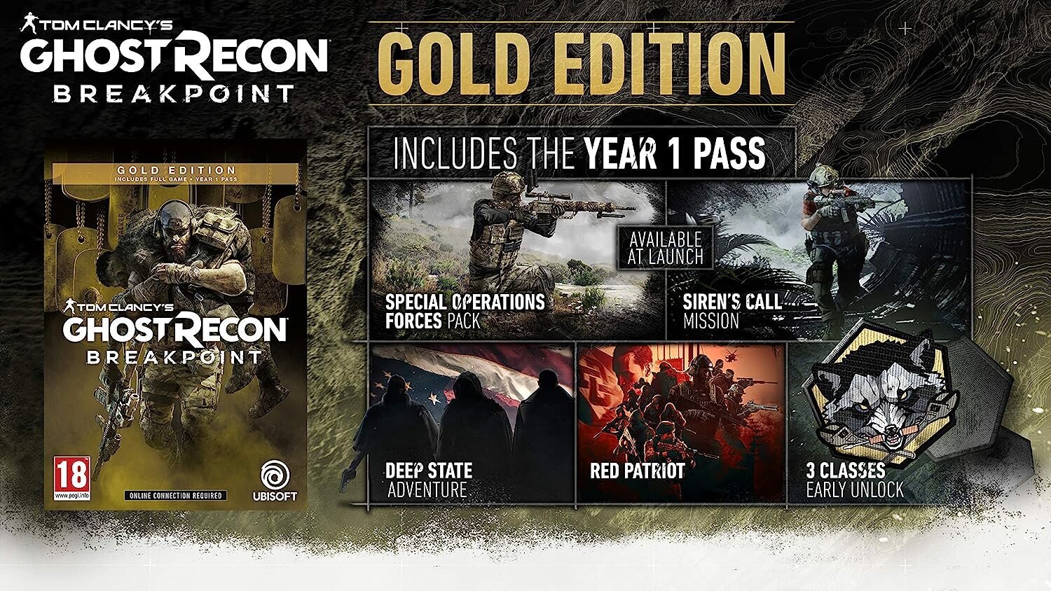 Tom Clancyn Ghost Recon Breakpoint Limited Edition, PS4 hinta ja tiedot | Tietokone- ja konsolipelit | hobbyhall.fi
