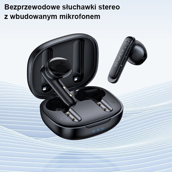 Awei Bluetooth-kuulokkeet 5.3 T66 Tws musta hinta ja tiedot | Kuulokkeet | hobbyhall.fi