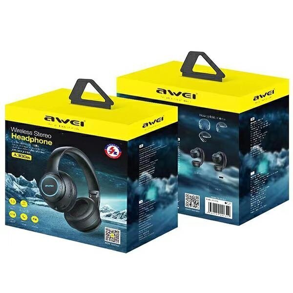 Awei A300bl Bluetooth-kuulokkeet musta hinta ja tiedot | Kuulokkeet | hobbyhall.fi