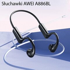 Awei A886bl Air Conduction mustat urheilukuulokkeet hinta ja tiedot | Awei Tietokoneet ja pelaaminen | hobbyhall.fi