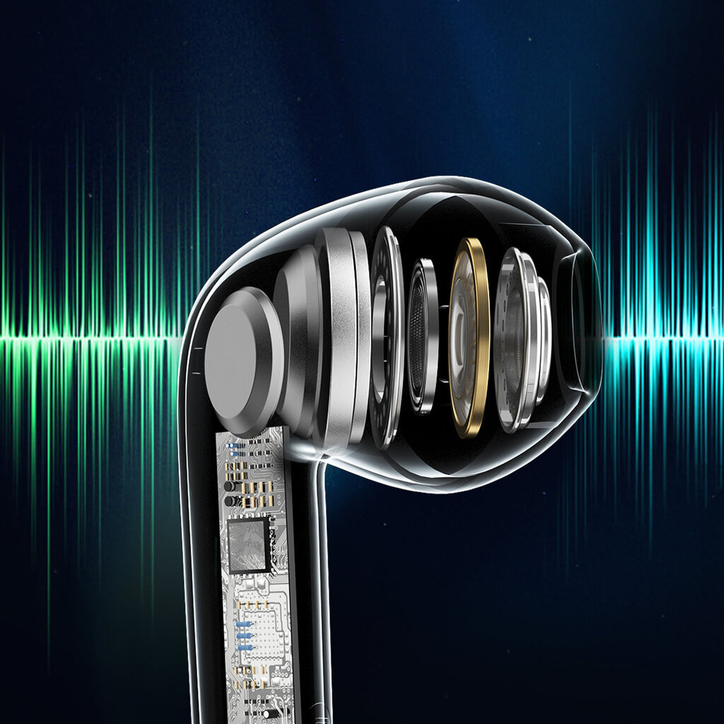 Dudao U15 Pro Tws Bluetooth 5.3 langattomat kuulokkeet musta hinta ja tiedot | Kuulokkeet | hobbyhall.fi