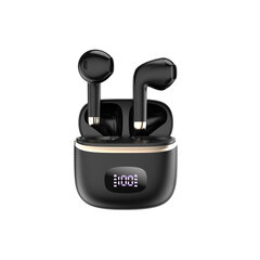 Dudao U15 Pro Tws Bluetooth 5.3 langattomat kuulokkeet musta hinta ja tiedot | Dudao Tietokoneet ja pelaaminen | hobbyhall.fi