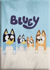 Bluey Family Fleece Huopa 100x140 cm hinta ja tiedot | Päiväpeitot ja huovat | hobbyhall.fi