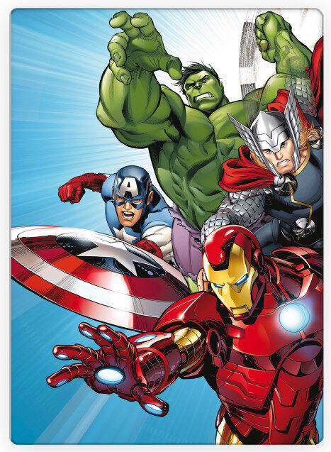 Avengers Polar Huopa 100x140 cm hinta ja tiedot | Päiväpeitot ja huovat | hobbyhall.fi