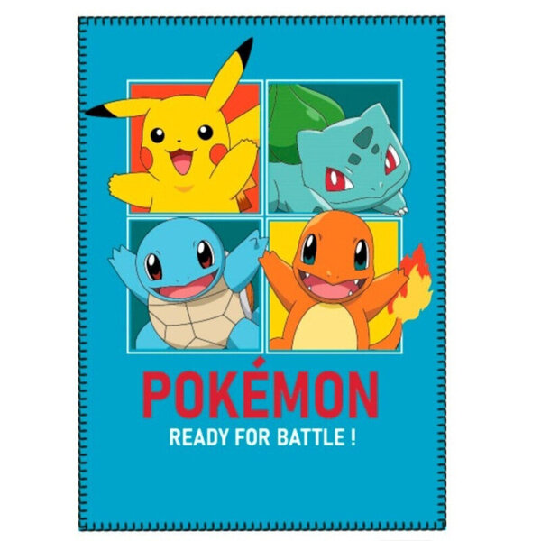 Pokémon Blue Polar Fleece Huopa 100x140 cm