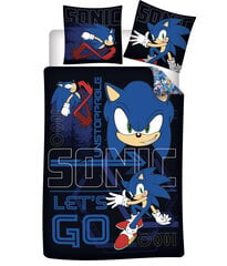 Sonic the Hedgehog Unstoppable Pussilakanasetti 140×200 cm, 70×90 cm hinta ja tiedot | Vuodevaatteet lapsille | hobbyhall.fi