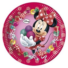 Disney Minnie Sweet Yksittäiset paperilautaset (8 kpl) 23 cm hinta ja tiedot | Tarjoiluastiat ja aterimet juhliin | hobbyhall.fi