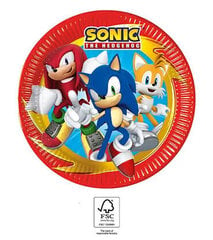 Sonic, the Hedgehog Saga Yksittäiset paperilautaset (8 kpl) 23 cm FSC hinta ja tiedot | Tarjoiluastiat ja aterimet juhliin | hobbyhall.fi