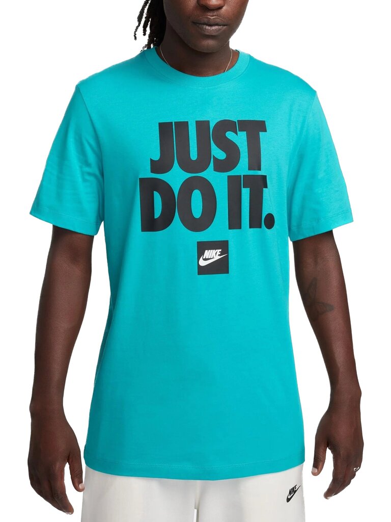 Nike T-paita M Nsw Tee Fran Jdi Verbiage Mint DZ2989 345 DZ2989 345/M hinta ja tiedot | Miesten T-paidat | hobbyhall.fi