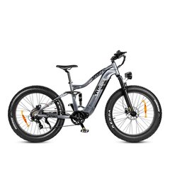 Sähköpyörä Samebike RS-A08 Mid-Drive, 26", harmaa, 750W, 17Ah Samsung hinta ja tiedot | Sähköpyörät | hobbyhall.fi