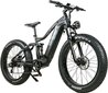 Sähköpyörä SAMEBIKE RS-A08 Mid-Drive, 26", musta, 750W, 17Ah Samsung hinta ja tiedot | Sähköpyörät | hobbyhall.fi