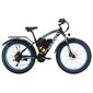 Sähköpyörä SAMEBIKE RS-A08 Mid-Drive, 26", musta, 750W, 17Ah Samsung hinta ja tiedot | Sähköpyörät | hobbyhall.fi